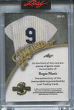 2025 Roger Maris Leaf Spectacular RAINBOW FOIL DUAL WHEN IT WAS A GAME USED JERSEY 3/3 RELIC #WU-21 New York Yankees