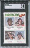 1977 Dale Murphy Gary Alexander Rick Cerone Kevin Pasley Topps ROOKIE CATCHERS RC SGC 8 #476 Braves Giants Indians Dodgers