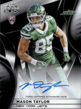2025 Mason Taylor Topps Chrome Black ROOKIE AUTO AUTOGRAPH RC #RAU-MT New York Jets