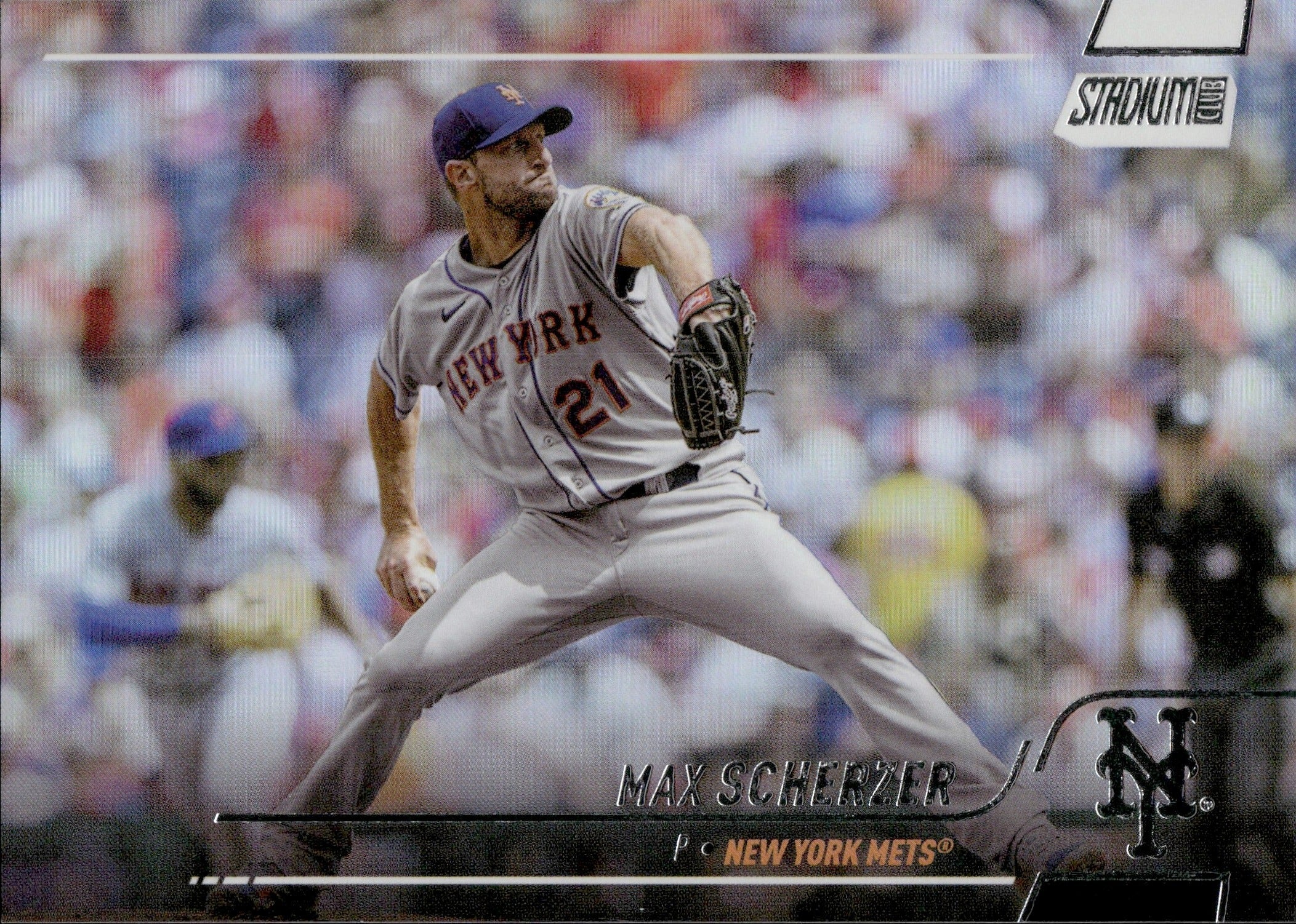 2022 Stadium Club Chrome #228 Max Scherzer New York Mets MLB