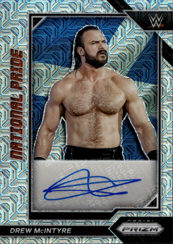 2023 Drew McIntyre Panini Chronicles Prizm NATIONAL PRIDE MOJO AUTO 02/25 AUTOGRAPH #NP-DMI Monday Night Raw