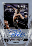 2025 Je'Von Evans Topps Chrome WWE REFRACTOR AUTO AUTOGRAPH #BCA-JEE NXT 3
