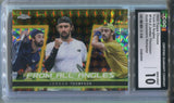 2025 Jordan Thompson Topps Chrome FROM ALL ANGLES GOLD GEOMETRIC REFRACTOR 40/50 CGC 10 #FAA-2 Tennis 3005
