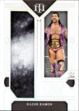 2024 Razor Ramon Relic Panini National Treasures WWE Time Line Materials Holo Silver 13/25 #TM-RZR WWE Legends