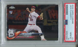 2018 Jack Flaherty Topps Chrome ROOKIE RC PSA 10 #4 St. Louis Cardinals 1000