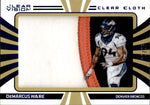 2016 DeMarcus Ware Panini Clear Vision CLEAR CLOTH JUMBO PATCH 02/25 RELIC #33 Denver Broncos