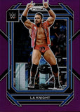 2023 LA Knight Panini Prizm WWE PURPLE 008/149 #120 Friday Night Smackdown