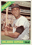 1966 Orlando Cepeda Topps #132 San Francisco Giants  BV $50