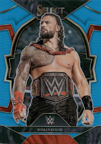 2023 Roman Reigns Panini Select WWE LIGHT BLUE CONCOURSE LEVEL 071/249 #44 Friday Night Smackdown