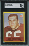 1967 Gene Hickerson Philadelphia SGC 5 #42 Cleveland Browns 2816