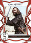 2020 Sandor Clegane The Hound Rittenhouse Game of Thrones THE COMPLETE SERIES THE CAST RED PARALLEL 12/75 #C17