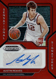 2021 Austin Reaves Panini Prizm Draft Picks ROOKIE RED SENSATIONAL SIGNATURES AUTO 042/199 AUTOGRAPH RC #SS-ARE Los Angeles Lakers