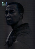 2025 Chirrut Imwe by Gabz Topps Chrome Star Wars Galaxy PRISM REFRACTOR #67