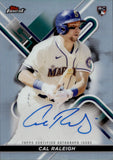 2022 Cal Raleigh Topps Finest REFRACTOR ROOKIE AUTO AUTOGRAPH #FA-CR Seattle Mariners