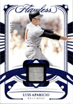2024 Luis Aparicio Panini Flawless LEGENDARY MEMORABILIA SAPPHIRE BLUE JERSEY 15/15 RELIC #FL-LAP Baltimore Orioles HOF