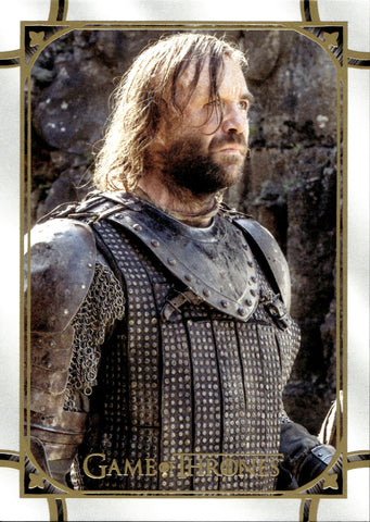 2021 The Hound Rittenhouse Game of Thrones THE IRON ANNIVERSARY GOLD 12/99 #178