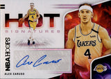 2020-21 Alex Caruso Panini NBA Hoops HOT SIGNATURES AUTO AUTOGRAPH #HS-ACA Los Angeles Lakers