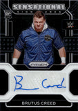 2022 Brutus Creed Prizm ROOKIE SENSATIONAL SIGNATURES AUTO AUTOGRAPH RC #SS-BCR NXT
