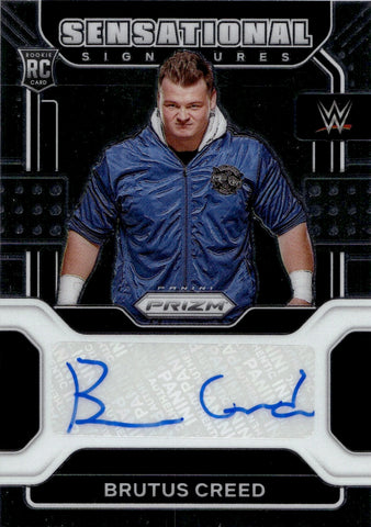 2022 Brutus Creed Prizm ROOKIE SENSATIONAL SIGNATURES AUTO AUTOGRAPH RC #SS-BCR NXT