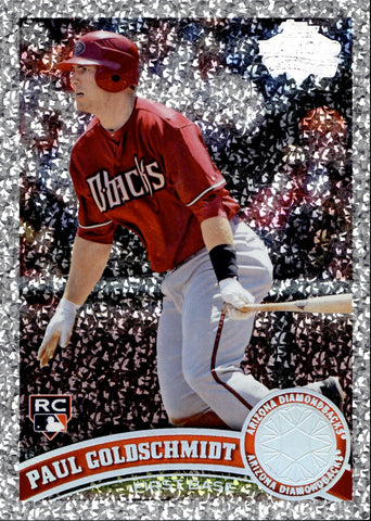 2011 Paul Goldschmidt Topps Update DIAMOND ANNIVERSEY ROOKIE RC #US47 Arizona Diamondbacks
