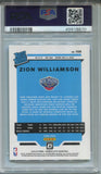 2019-20 Zion Williamson Donruss Optic RATED ROOKIE RC PSA 10 #158 New Orleans Pelicans 8870