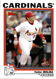 2004 Yadier Molina Topps ROOKIE RC #324 St. Louis Cardinals