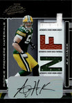 2006 A.J. Hawk Playoff Absolute ROOKIE TRIPLE JERSEY AUTO 062/100 AUTOGRAPH RELIC #275 Green Bay Packers