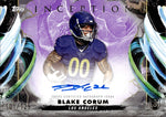 2024 Blake Corum Topps Inception PURPLE VARIATION AUTO 101/125 AUTOGRAPH RC #RAV-BC Los Angeles Rams