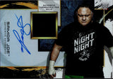 2020 Samoa Joe Topps Fully Loaded WWE TURNBUCKLE PAD AUTO 68/99 AUTOGRAPH RELIC #A-SJ Monday Night Raw