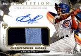 2023 Christoper Morel Topps Inception ROOKIE PATCH AUTO 095/149 AUTOGRAPH RELIC #IAP-CM Chicago Cubs