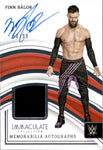 2023 Finn Balor Panini Immaculate Collection WWE SHIRT AUTO 50/99 AUTOGRAPH RELIC #MA-FBL Monday Night Raw
