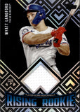 2024 Wyatt Langford Topps Update RISING ROOKIE JERSEY RELIC #RRR-WL Texas Rangers