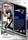 2024 Drake Maye Panini Spectra INTERSTELLAR ROOKIE RC #3 New England Patriots