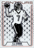 2024 C.J. Stroud Panini Phoenix CONTOURS #CON-CST Houston Texans