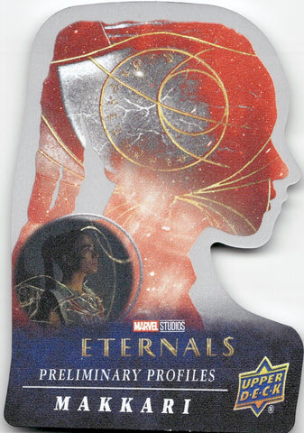 2023 Makkari Upper Deck Marvel Studios The Eternals SP PRELIMINARY PROFILES DIE CUT #PP5 Marvel