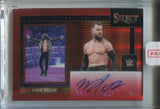 2024 Finn Balor Panini Select WWE RED RINGSIDE ACTION SIGNATURES AUTO 72/99 AUTOGRAPH #RA-FBL Monday Night Raw