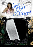 2025 Lash Legend Topps Royalty WWE SILVER FOIL JUMBO SHIRT AUTO 07/10 AUTOGRAPH RELIC #RYA-LLE NXT
