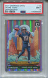 2024 Drake Maye Donruss Optic ROOKIE DOWNTOWN PSA 9 #13 New England Patriots 8688