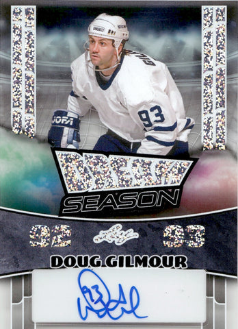 2025 Doug Gilmour Leaf DREAM SEASON AUTO 1/5 AUTOGRAPH #DC-DG1 Toronto Maple Leafs