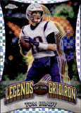 2024 Tom Brady Topps Chrome LEGENDS OF THE GRIDIRON XFRACTOR #LOG-1 New England Patriots
