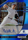 2020 Will Klein Panini Prizm Draft Picks ROOKIE BLUE HYPER AUTO AUTOGRAPH #PDP135 Kansas City Royals