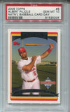 2006 Albert Pujols Topps NATIONAL BASEBALL CARD DAY PSA 10 #8 St. Louis Cardinals 5205