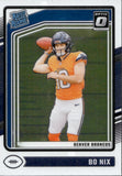 2024 Bo Nix Donruss Optic RATED ROOKIE RC #209 Denver Broncos