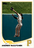 2013 Andrew McCutchen Topps SP PHOTO VARIATION #122 Pittsburgh Pirates