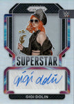 2022 Gigi Dolin Panini Prizm WWE HOLO SILVER SUPERSTAR AUTO AUTOGRAPH #SA-GGD NXT