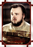 2021 Samwell Tarly Rittenhouse Game of Thrones THE IRON ANNIVERSARY SERIES 1 RED 10/50 #98