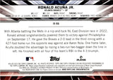 2023 Ronald Acuna Jr. Topps Stadium Club INSTAVISION #IV-RA Atlanta Braves 1