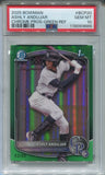 2025 Ashly Andujar Bowman Chrome 1ST BOWMAN GREEN REFRACTOR PSA 10 #BCP20 Colorado Rockies 3689