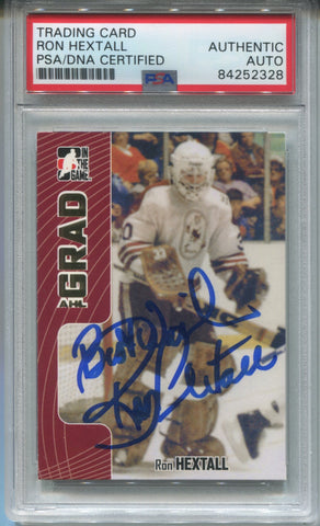 2006 Ron Hextall In the Game AHL GRAD PSA/DNA AUTHENTIC AUTO AUTOGRAPH #347 Philadelphia Flyers 2328