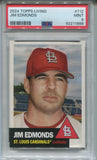 2024 Jim Edmonds Topps Living PSA 9 #712 St. Louis Cardinals 1888